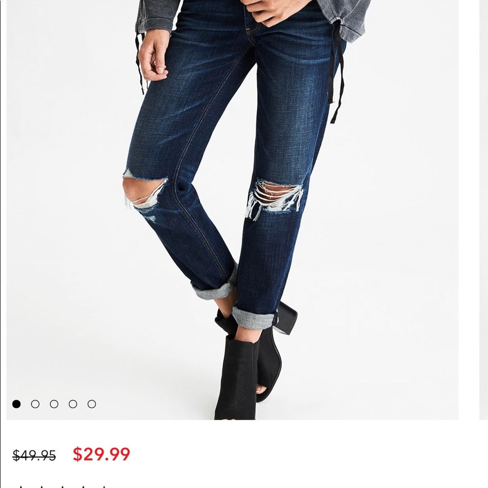 American Eagle Tomgirl Jeans